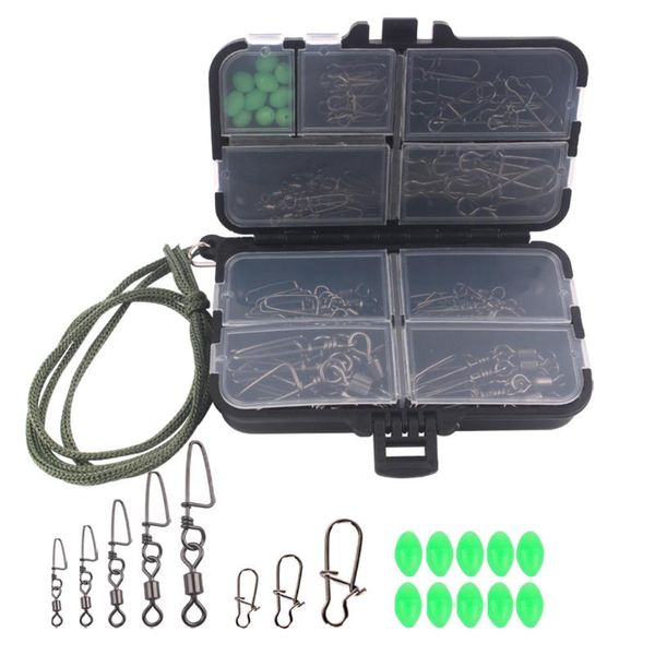 fishing accessories elenxs tackle box luminous beads pin swivels 9 grids freshwater saltwater tool set
fishing accessories elenxs tackle box luminous beads pin swivels 9 grids freshwater saltwater tool set