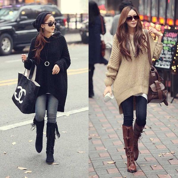 women's sweaters sweaters fashion casual sweater woman winter knitting pullovers long sleeve knitted solid women jacket 04hm, White;black
women's sweaters sweaters fashion casual sweater woman winter knitting pullovers long sleeve knitted solid women jacket 04hm, White;black