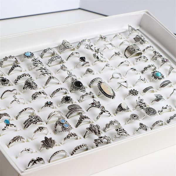 wholesale 100pcs/lot vintage bohemia geometry flowers silver plated finger rings for women mix style fashion jewelry 220217, Slivery;golden
wholesale 100pcs/lot vintage bohemia geometry flowers silver plated finger rings for women mix style fashion jewelry 220217, Slivery;golden