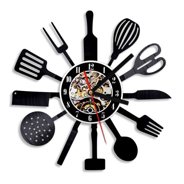 wall clocks 1piece personalized 12 inch kitchen record clock knife & fork spoon tableware watch cutlery art
wall clocks 1piece personalized 12 inch kitchen record clock knife & fork spoon tableware watch cutlery art