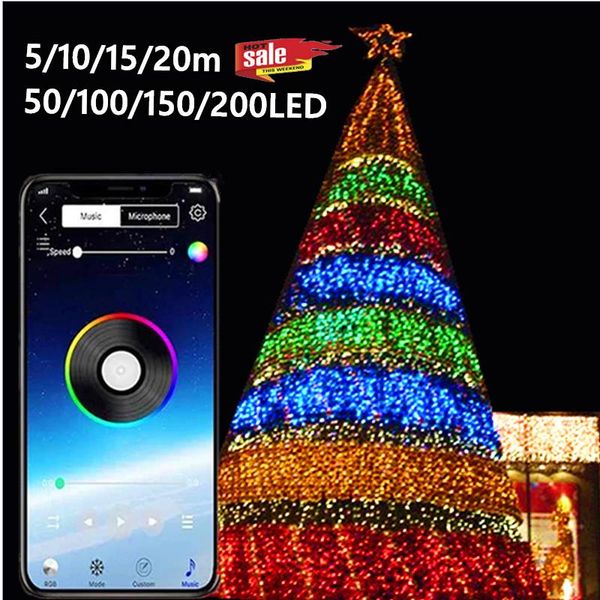strings 10m 20m rgb bluetooth app control lights smart copper wire led string fairy light holiday christmas garland home de
strings 10m 20m rgb bluetooth app control lights smart copper wire led string fairy light holiday christmas garland home de