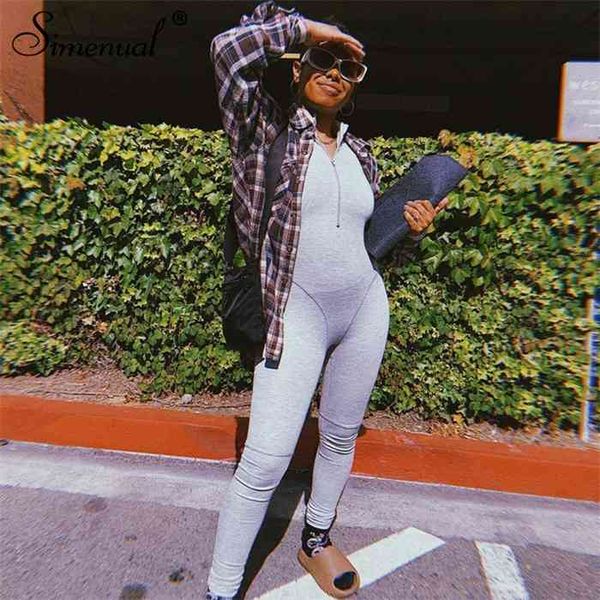 simenual sporty casual fitness zipper rompers womens jumpsuit long sleeve bodycon workout jumpsuits fall fashion, Black;white
simenual sporty casual fitness zipper rompers womens jumpsuit long sleeve bodycon workout jumpsuits fall fashion, Black;white