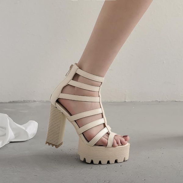 rome style super high heels women sandals brand narrow buckle party office lady basic shoes woman large size 41 42, Black
rome style super high heels women sandals brand narrow buckle party office lady basic shoes woman large size 41 42, Black