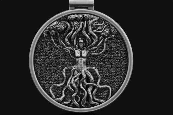 celtic tree of life personality men's pendant oxidation charm solid life tree gift commemorative medallion, Silver
celtic tree of life personality men's pendant oxidation charm solid life tree gift commemorative medallion, Silver