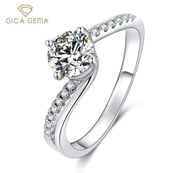cluster rings gica gema 6.5mm moissanite 2.7g 1 genuine silver 925 diamond engagement wedding anniversary gifts custom jewelry, Golden;silver
cluster rings gica gema 6.5mm moissanite 2.7g 1 genuine silver 925 diamond engagement wedding anniversary gifts custom jewelry, Golden;silver