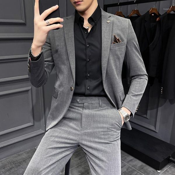 men's suits & blazers jacket+pant 2021 groom set men blazer plus size s-4xl solid color lapel slim button casual commuter office busine, White;black
men's suits & blazers jacket+pant 2021 groom set men blazer plus size s-4xl solid color lapel slim button casual commuter office busine, White;black