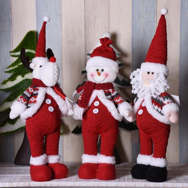 christmas decorations red santa claus snowman elk dolls decoration home office tree ornament adornos de navidad merry
christmas decorations red santa claus snowman elk dolls decoration home office tree ornament adornos de navidad merry