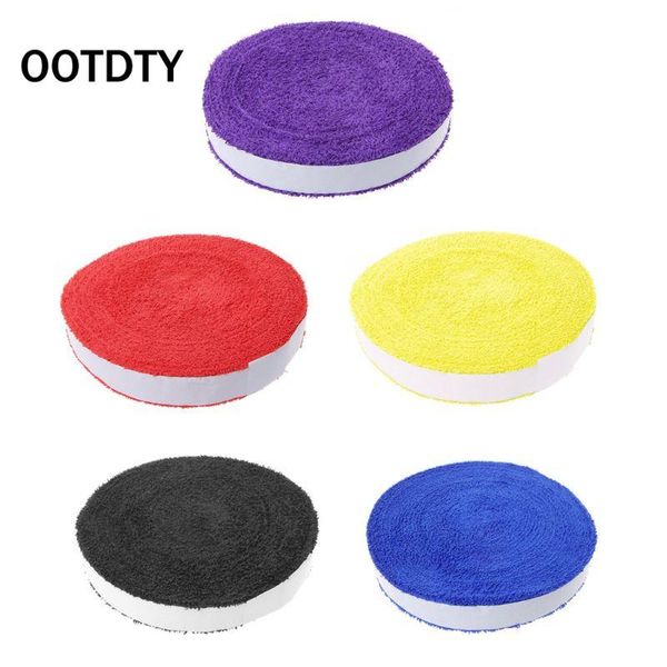 reel 10m towel glue grip badminton tennis racket overgrips non-slip sweat band tape sweatband, Yellow;black
reel 10m towel glue grip badminton tennis racket overgrips non-slip sweat band tape sweatband, Yellow;black