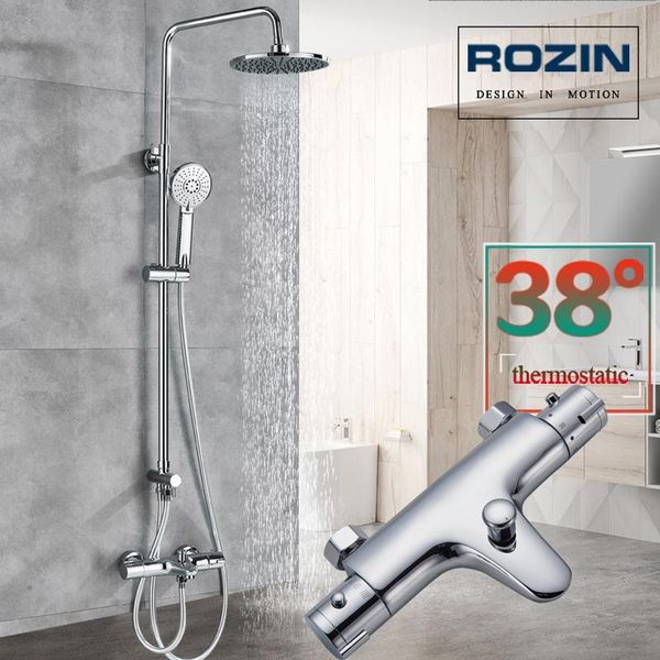 thermostatic 2 handle shower set wall mount rainfall mixer faucet chrome column constant temperature valve bathroom sets
thermostatic 2 handle shower set wall mount rainfall mixer faucet chrome column constant temperature valve bathroom sets