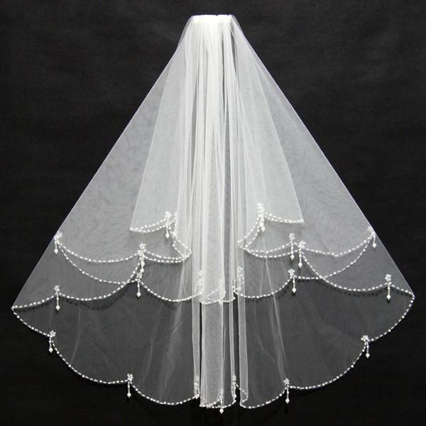 bridal veils women veil with comb 2 layers tulle sequins beads wedding accessories 2021, Black
bridal veils women veil with comb 2 layers tulle sequins beads wedding accessories 2021, Black