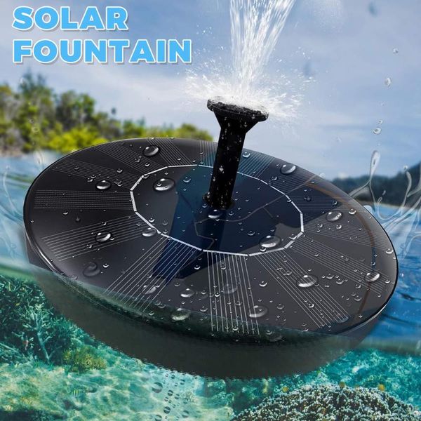 mini solar powered fountain garden pool pond panel floating decoration water pump decorations
mini solar powered fountain garden pool pond panel floating decoration water pump decorations