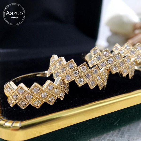 cluster rings aazuo ins 18k yellow gold real diamonds gifted for women geometry ring promise engagement anniversary fine jewelry au750, Golden;silver
cluster rings aazuo ins 18k yellow gold real diamonds gifted for women geometry ring promise engagement anniversary fine jewelry au750, Golden;silver