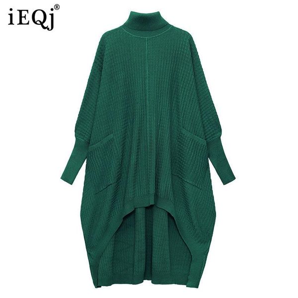 women's sweaters knitted dress autumn and winter long style loose thin bat sleeve high neck solid color sweater dx145, White;black
women's sweaters knitted dress autumn and winter long style loose thin bat sleeve high neck solid color sweater dx145, White;black