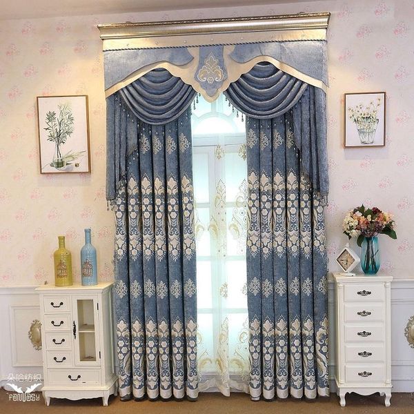 fresh and simple nordic light blue printing embroidery modern curtains valance for living room bedroom dining curtain & drapes
fresh and simple nordic light blue printing embroidery modern curtains valance for living room bedroom dining curtain & drapes