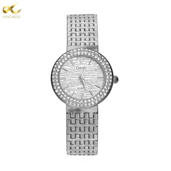 wristwatches lancardo women's quartz watches high-quality alloy gold clock female watch montre femme, Slivery;brown
wristwatches lancardo women's quartz watches high-quality alloy gold clock female watch montre femme, Slivery;brown