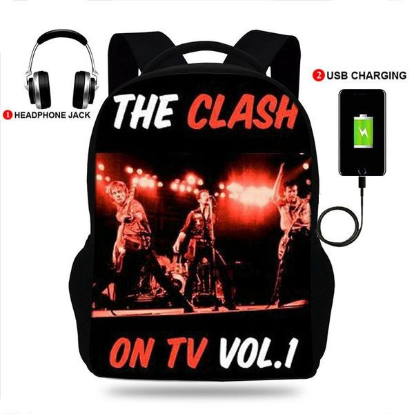 backpack boys lapbackpacks men usb charging bagpack london calling rock band the clash school bags for teenage mochila escolar
backpack boys lapbackpacks men usb charging bagpack london calling rock band the clash school bags for teenage mochila escolar
