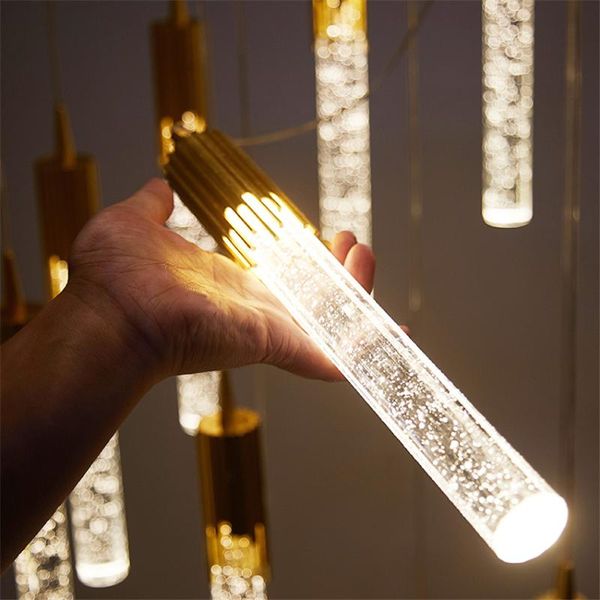 pendant lamps post modern crystal bubble gear lights stair villa living room luxury gold led decorative hanging fixtures
pendant lamps post modern crystal bubble gear lights stair villa living room luxury gold led decorative hanging fixtures