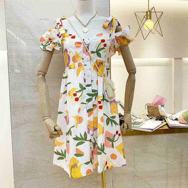 summer print hollow out off-the-shoulder short-sleeved loose single breasted square collar dresses for women 210615, Black;gray
summer print hollow out off-the-shoulder short-sleeved loose single breasted square collar dresses for women 210615, Black;gray