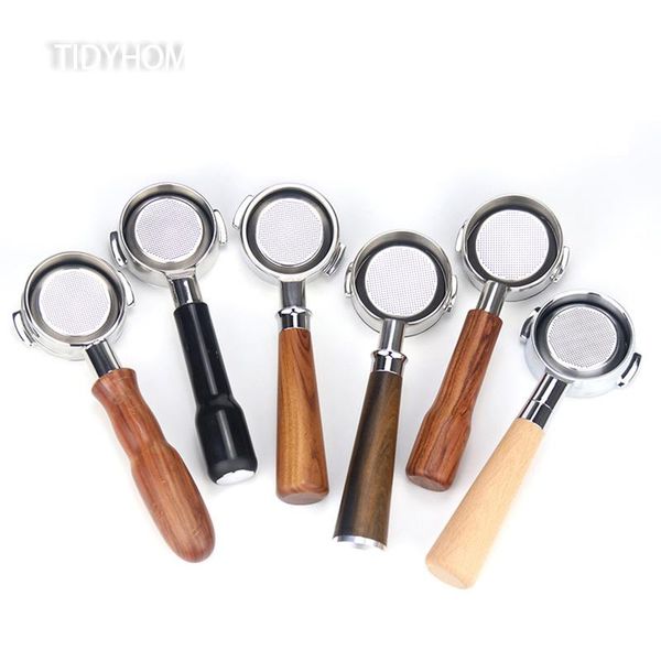 coffee filters 58mm kitchen household stainless steel binaural machine solid wood handle bottomless filter e61 coffeetool
coffee filters 58mm kitchen household stainless steel binaural machine solid wood handle bottomless filter e61 coffeetool