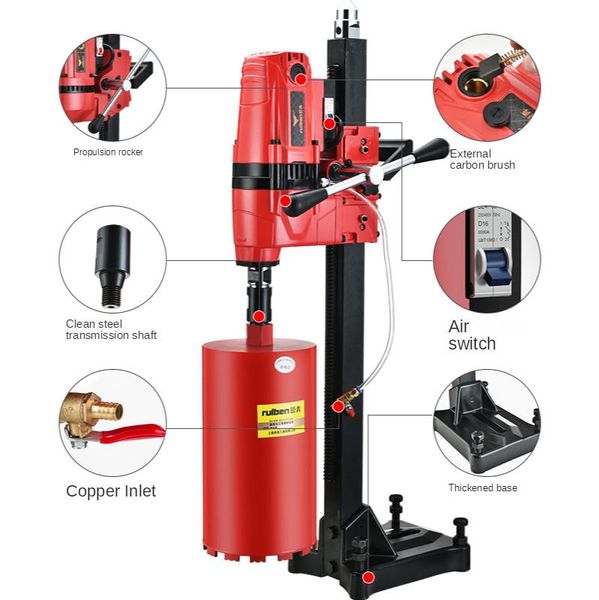 professional hand tool sets 2600w deskwater drill drilling machine concrete high-power air-conditioning electric dril
professional hand tool sets 2600w deskwater drill drilling machine concrete high-power air-conditioning electric dril