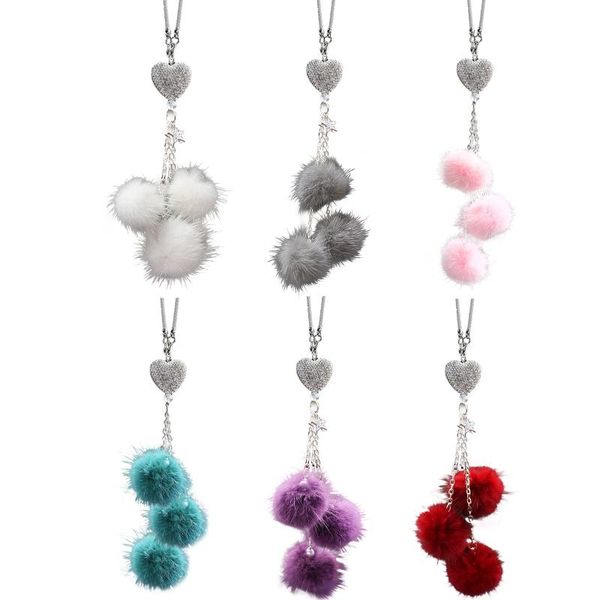 bling car rearview mirror mink heart shape crystal decorations auto interior pendant ornament
bling car rearview mirror mink heart shape crystal decorations auto interior pendant ornament