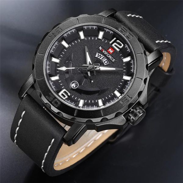 wristwatches naviforce mens watches sport quartz-watch leather strap clock men waterproof wristwatch relogio masculino blac, Slivery;brown
wristwatches naviforce mens watches sport quartz-watch leather strap clock men waterproof wristwatch relogio masculino blac, Slivery;brown