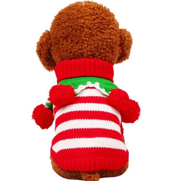 dog apparel cute striped wool ball sweater christmas winter warm coat clothes cat jacket pullover ropa para perro
dog apparel cute striped wool ball sweater christmas winter warm coat clothes cat jacket pullover ropa para perro