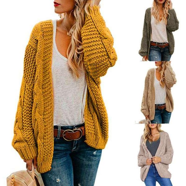 women's knits & tees sweater jumper long cardigan knitted jacket womens chunky outwear uk sleeve coat, White
women's knits & tees sweater jumper long cardigan knitted jacket womens chunky outwear uk sleeve coat, White