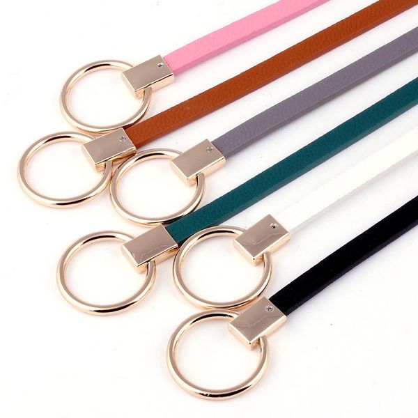 belts unique round buckle thin pu belt women fashion alloy long gold female jeans dress waistband 2021 brand design, Black;brown
belts unique round buckle thin pu belt women fashion alloy long gold female jeans dress waistband 2021 brand design, Black;brown