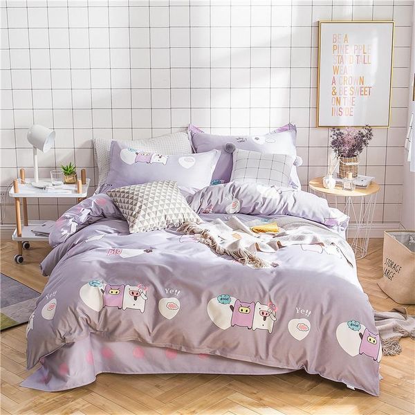 bedding sets 2021 home textile king single double kid teen boy girls bedinen gray pig duvet cover pillowcase bed sheet
bedding sets 2021 home textile king single double kid teen boy girls bedinen gray pig duvet cover pillowcase bed sheet
