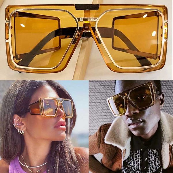 22ss spring official latest popular luxury sunglasses 102b oversized frame with straight temples hidden hood designer fashionable style and, White;black
22ss spring official latest popular luxury sunglasses 102b oversized frame with straight temples hidden hood designer fashionable style and, White;black