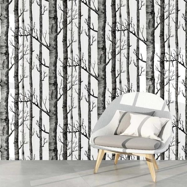 wallpapers black and white birch tree self adhesive wallpaper peel stick wall covering for kitchen cabinet furniture shelf liner
wallpapers black and white birch tree self adhesive wallpaper peel stick wall covering for kitchen cabinet furniture shelf liner