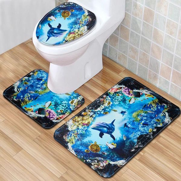 toilet accessories dolphin 3 piece bathroom rug set 3d bath mats bathmat doormat carpet for home decor
toilet accessories dolphin 3 piece bathroom rug set 3d bath mats bathmat doormat carpet for home decor