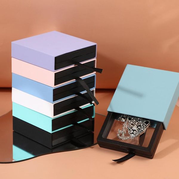 gift wrap pull-out jewelry box white pink black necklace earring bracelet brooches packaging craft paper drawer for display
gift wrap pull-out jewelry box white pink black necklace earring bracelet brooches packaging craft paper drawer for display