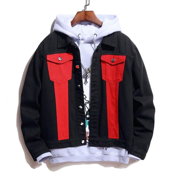 trend jacket denim men's wild spring and autumn student brand clothing coat fashion jackets, Black;brown
trend jacket denim men's wild spring and autumn student brand clothing coat fashion jackets, Black;brown