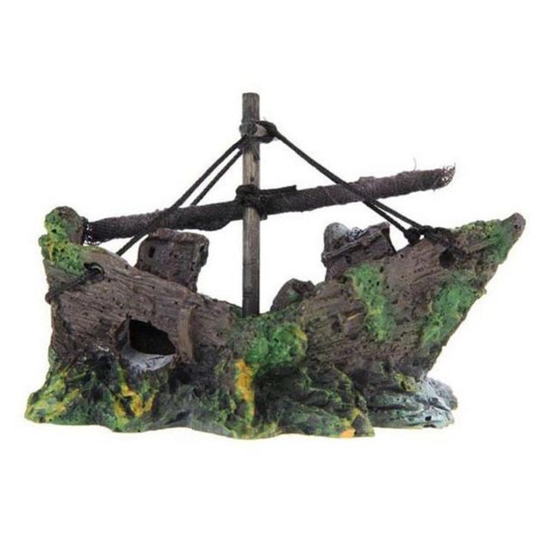 decorations 80%resin sailing boat sunk ship figurine diy miniature aquarium fish tank ornament
decorations 80%resin sailing boat sunk ship figurine diy miniature aquarium fish tank ornament