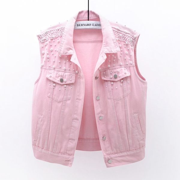 jacket korean fashion denim vest women beading casual slim pink purple white waistcoat sleeveless jacket coat short jeans vests female, Black;brown
jacket korean fashion denim vest women beading casual slim pink purple white waistcoat sleeveless jacket coat short jeans vests female, Black;brown