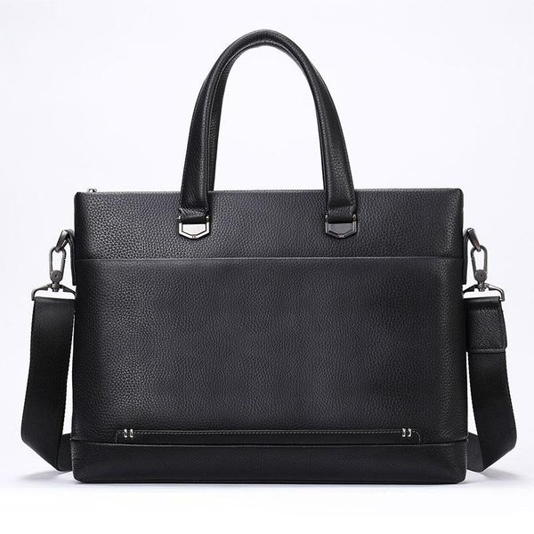 briefcases luufan black genuine leather casual briefcase business handbag messenger bags male shoulder bag men's 13.3'' lapto
briefcases luufan black genuine leather casual briefcase business handbag messenger bags male shoulder bag men's 13.3'' lapto