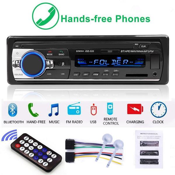 car audio 12v autoradio jsd 520 stereo 1 din radio bluetooth fm aux input receiver truck sd usb mp3 mmc wma handsfree
car audio 12v autoradio jsd 520 stereo 1 din radio bluetooth fm aux input receiver truck sd usb mp3 mmc wma handsfree
