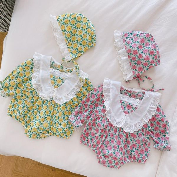 jumpsuits focusnorm 0-24m lovely baby girls boys romper+ hat lace flower print lotus leaf sweet style autumn clothing, Blue
jumpsuits focusnorm 0-24m lovely baby girls boys romper+ hat lace flower print lotus leaf sweet style autumn clothing, Blue
