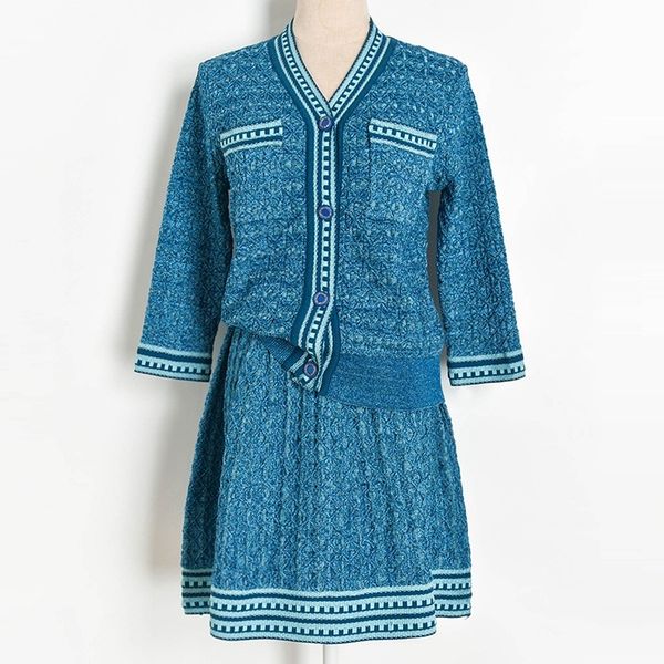 sweater matching sets knit two cute neck three cardigan + a-line mini skirt 2 piece set women, White
sweater matching sets knit two cute neck three cardigan + a-line mini skirt 2 piece set women, White
