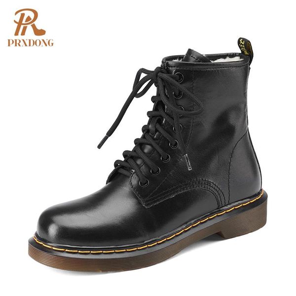 boots women 3cm heel genuine leather classics retro lace-up platform winter autumn shoes female girls ankle 39, Black
boots women 3cm heel genuine leather classics retro lace-up platform winter autumn shoes female girls ankle 39, Black