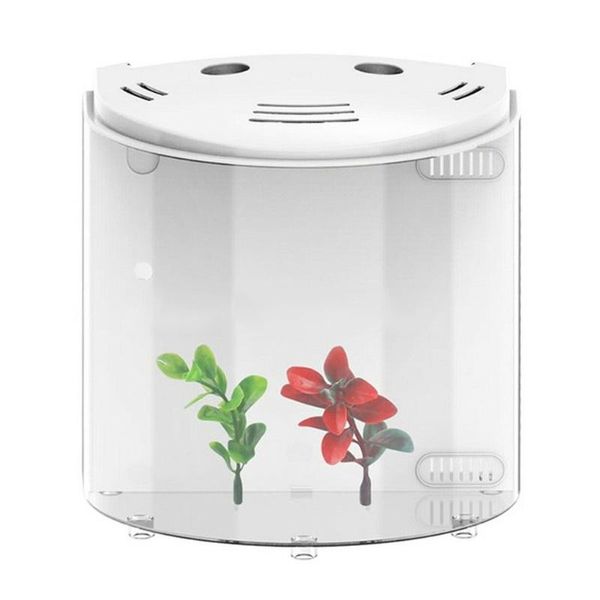 aquariums 5l mini aquarium filtration 180 degree open fish tank usb led office home decor simulation water plants breeding portable
aquariums 5l mini aquarium filtration 180 degree open fish tank usb led office home decor simulation water plants breeding portable