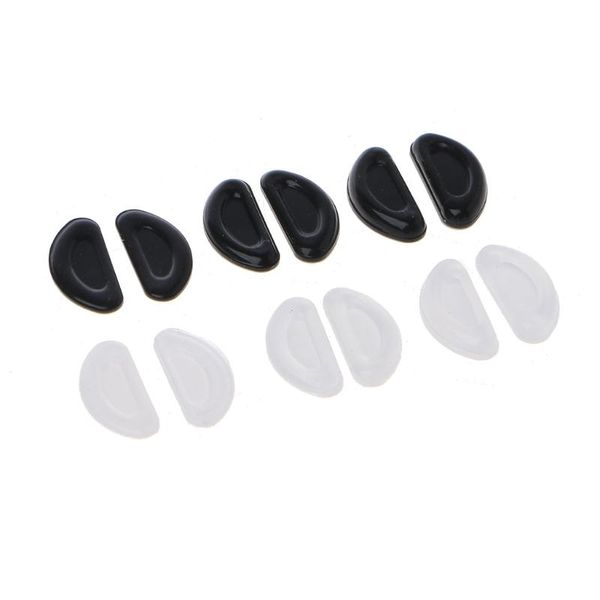 sunglasses frames 10pairs adhesive eyeglasses nose pads d shape anti-slip soft silicone, Silver
sunglasses frames 10pairs adhesive eyeglasses nose pads d shape anti-slip soft silicone, Silver