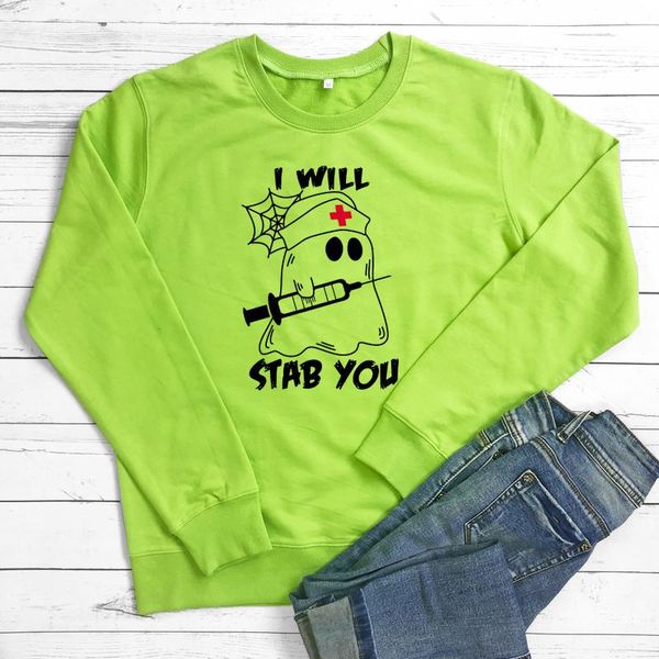women's hoodies & sweatshirts colored i will stab you sweatshirt cute ghost halloween funny trick or treat holiday gift pullovers, Black
women's hoodies & sweatshirts colored i will stab you sweatshirt cute ghost halloween funny trick or treat holiday gift pullovers, Black