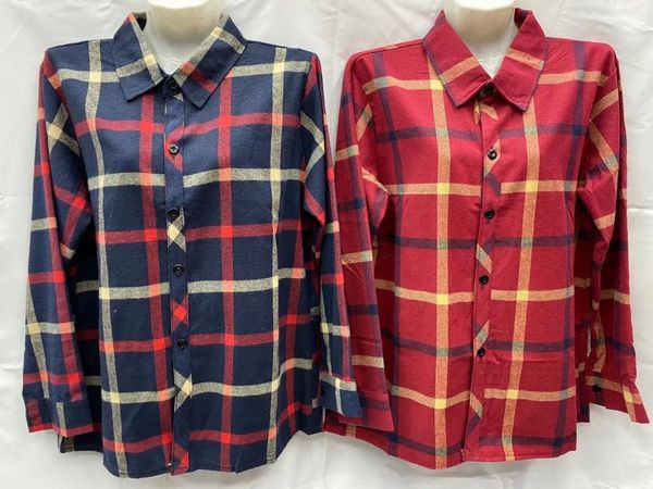 women's sleepwear spring 2021 style fashion plus size cotton plaid shirt long-sleeve lapel pajamas cardigan colorful mother's comf, Black;red
women's sleepwear spring 2021 style fashion plus size cotton plaid shirt long-sleeve lapel pajamas cardigan colorful mother's comf, Black;red