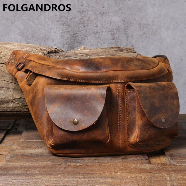 men's genuine leather chest bag vintage handmade crazy horse waist large capacity phone pocket shoulder bags
men's genuine leather chest bag vintage handmade crazy horse waist large capacity phone pocket shoulder bags