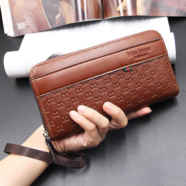 special design wallet big capacity zipper purse for men business type hand bag professional designer birthday gifts wallets, Red;black
special design wallet big capacity zipper purse for men business type hand bag professional designer birthday gifts wallets, Red;black