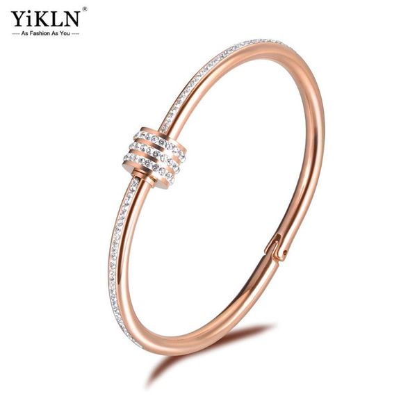 yikln stainless steel rotating opening cubic zirconia wedding cuff bangles bracelet lovers jewelry valentine's day gift yb18060 bangle, Black
yikln stainless steel rotating opening cubic zirconia wedding cuff bangles bracelet lovers jewelry valentine's day gift yb18060 bangle, Black