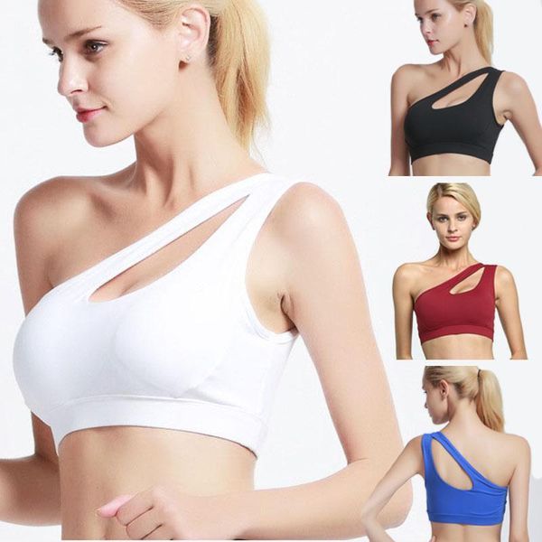 yoga outfit women one shoulder solid sports bra shockproof brassiere crop gym padded sport athletic vest jogger tank
yoga outfit women one shoulder solid sports bra shockproof brassiere crop gym padded sport athletic vest jogger tank